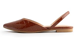 Brown Slingback Flats: Chic and Comfortable for Every Occasion