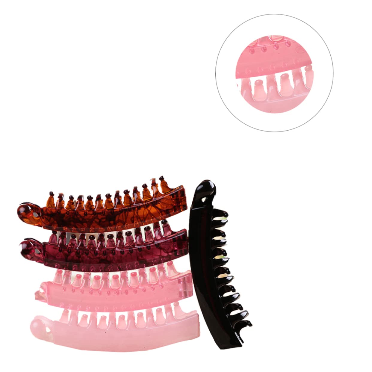 GALPADA 15piezas Pinzas De Plátano Para Cabello Accesorios De Pelo Para Mujeres Clips De De Caballo Diseño Chic y Duradero Perfectos Para Maquillaje Ducha y Actividades Diarias Mezcla De