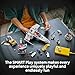 LEGO Star Wars SMART Play: Luke’s Red Five X-Wing Interactive Building Toy - All-in-One Set - Reacts to How You Move and Play with a SMART Brick - Gift for Boys, Girls, Kids Ages 6+ - 75423