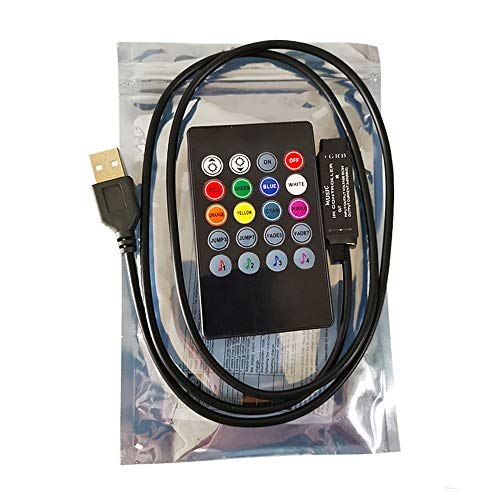 Controlador Infrarrojo RGB para Tira LED RTNLIT miniatura 6