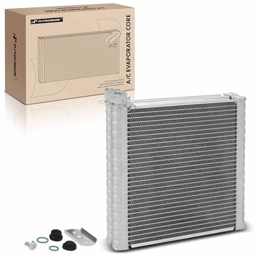 A-Premium Front AC Evaporator Core Compatible with Nissan Versa 2009-2011 1.6L, Versa 2007-2012 1.8L, with Pressing Plate