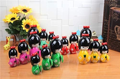 Miniatura 5 de Muñeca japonesa Kimono Muñeca (3 piezas en 1 juego) Decoración del hogar, Restaurante Dormitorio, Muñecas para Niñas Mujeres Estilo Novedad 7