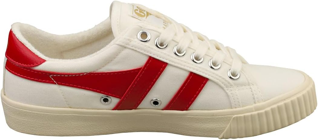 Gola Women's Tennis Mark Cox Off-White/Raspberry 5 Medium