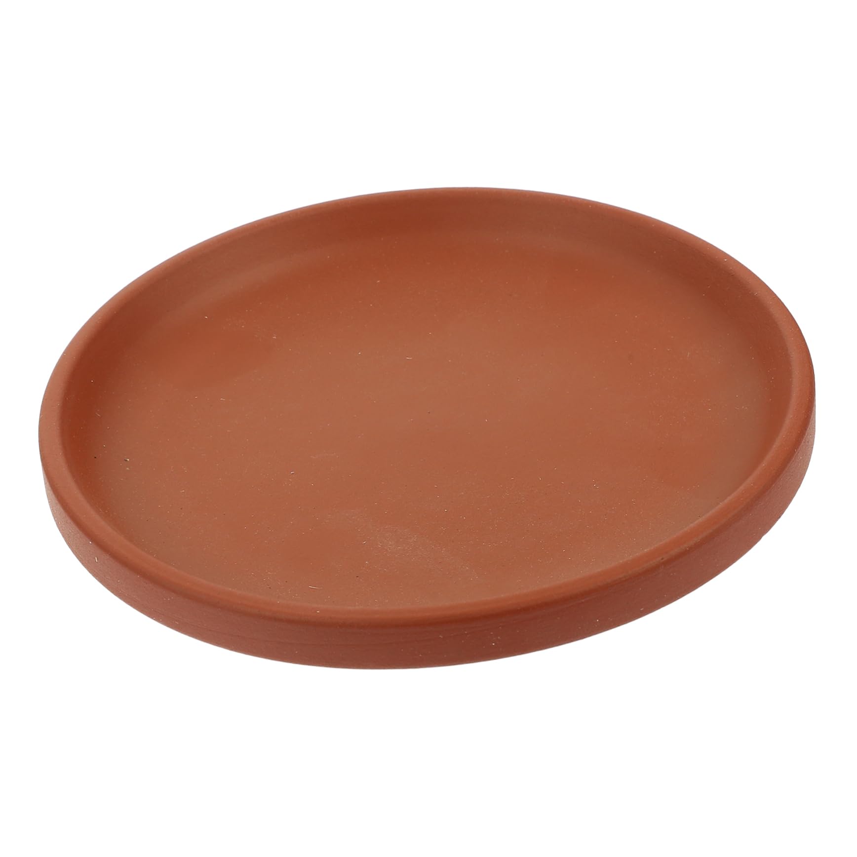CIYODO Purple Clay Flower Pot Tray Terracotta Pot Tray Water Holding Trays Plant Garden Saucers Trays Flower Pot Holder Flower Pot Drip Tray Red Flowerpot Bonsai Dish Ceramics