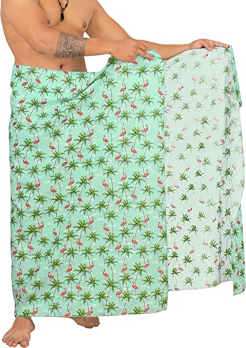 HAPPY BAY Men's Pareo Sarong Wrap Swim Bath