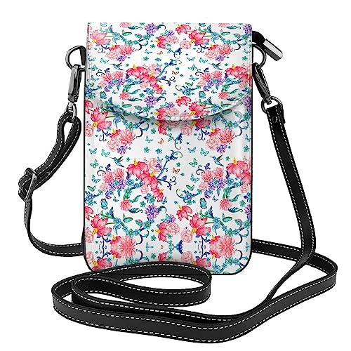 Sac à bandoulière rouge et blanc pour femme, la solution pour ranger votre téléphone