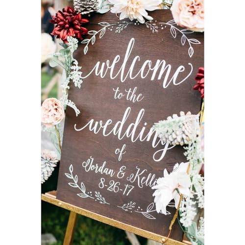 Sweet Carolina Collective Custom Wedding Welcome Sign - Personalized Wooden Or Acrylic Sign cover