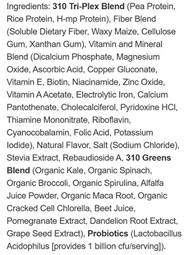 Plant Protein Powder and Meal Replacement Shake | 310 Shakes are Gluten, Dairy and Soy Free Protein and 0g of Sugar | Keto and Paleo Friendly (Salted Caramel, 1 Serving)