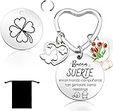 YZLPLP Amigas Regalos Amigos Llaveros Personalizado Compañeros de Trabajo Regalo para Despedida Compañera de Trabajo Regalos para Amigos Regalos de Amistad para Ella o para él (1)