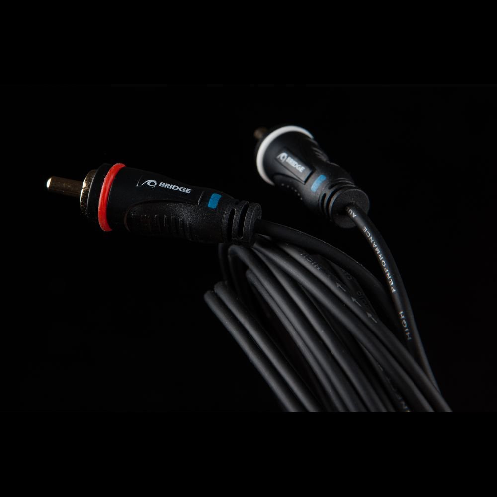 Cavo Audio 2x RCA Maschio / Maschio, 1m, Schermato, Dorato, PREMIUM - Foto 3