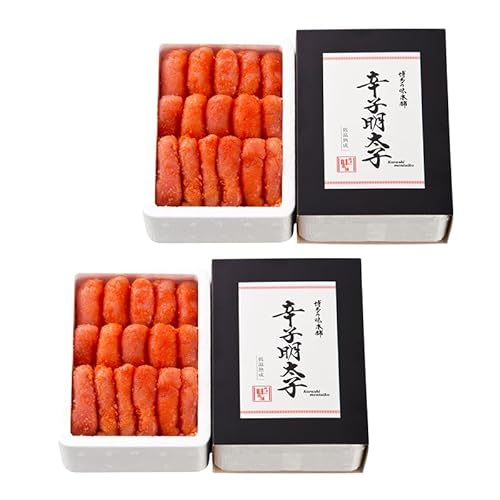辛子明太子 計2kg (500g×4)[無着色・二段仕込み] 切れ子 明太子 めんたいこ