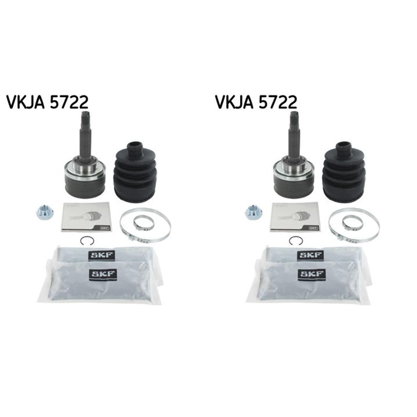 2x SKF Antriebswellengelenk Satz