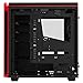 NZXT H440 Mid Tower Case (Matt Black/Red with Window)