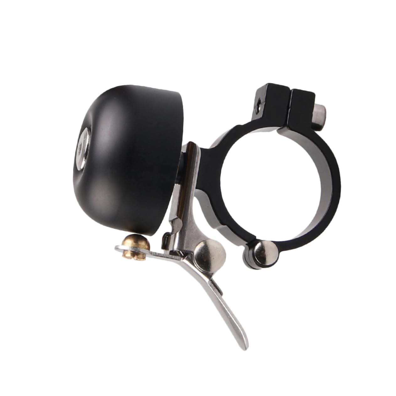 POPETPOP Cloche Classique Anti Rouille Sonnette de Guidon klaxon de vélo électrique Anneau de vélo à Fort Son Cloche de vélo Forte et croustillante Cloche de vélo de Route Black