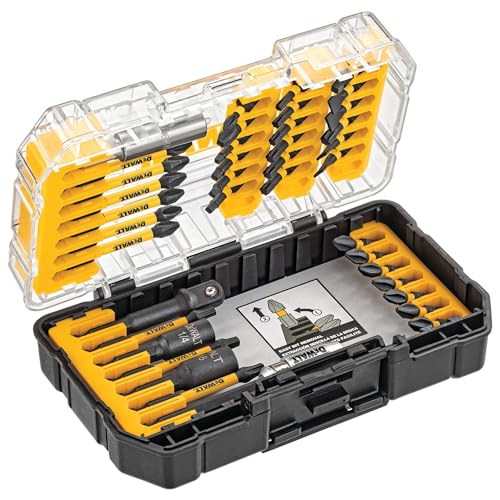 DEWALT Dwa2T40Ir Impact Ready Flextorq Screw Driving Set, 40-Piece, high_speed_steel