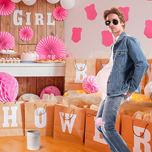 Tatuo TATUO-140628A48 71 Baby Shower Game Sign Wooden Baby Shower Sign Tinkle In The Pot Game Sign Gender Reveal Party Favors 20 Table Tennis Pink Balls 50 Pink Balloon Baby Latex Balloon thumb #4