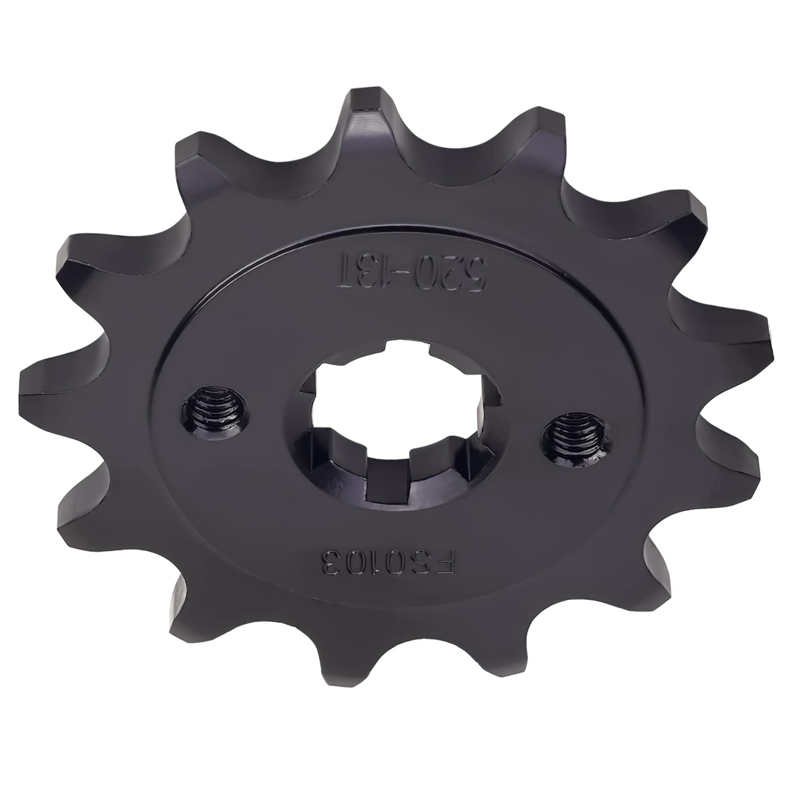 AHL 520-13 dent Pignon avant de pignon de chaîne à engrenages Compatible avec Road 125 2011-2013/125 ABS 2014-2020/125 RC 2020