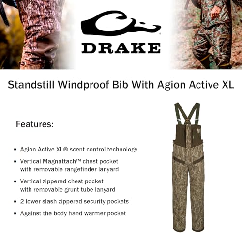Drake Waterfowl unisex-adult Heavyweight Standstill Windproof Bib3