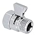 Produktbild Duschkopf Ventil Absperrventil - JanTeelGO Eckventil Dusche Wasserstopper Shut-Off Ventil Regendusche Duschstop G 1/2 Messing, Durchflussbegrenzer für Handbrause, Wandbrause