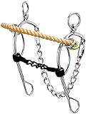 WEAVER Leather Combo Sweet Iron Rope Nose Gag Hack