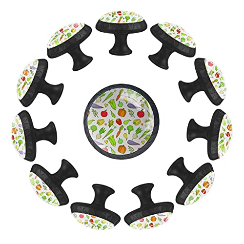 Boutons de tiroir mûres 35mm pour décorer une commode de crèche