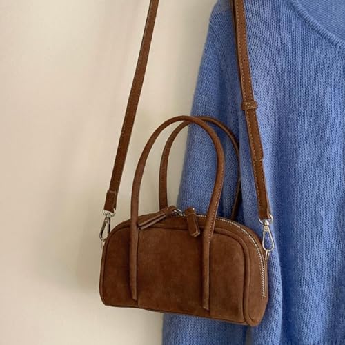 Sac à bandoulière en suède style coréen pour ne plus jamais chercher vos clés
