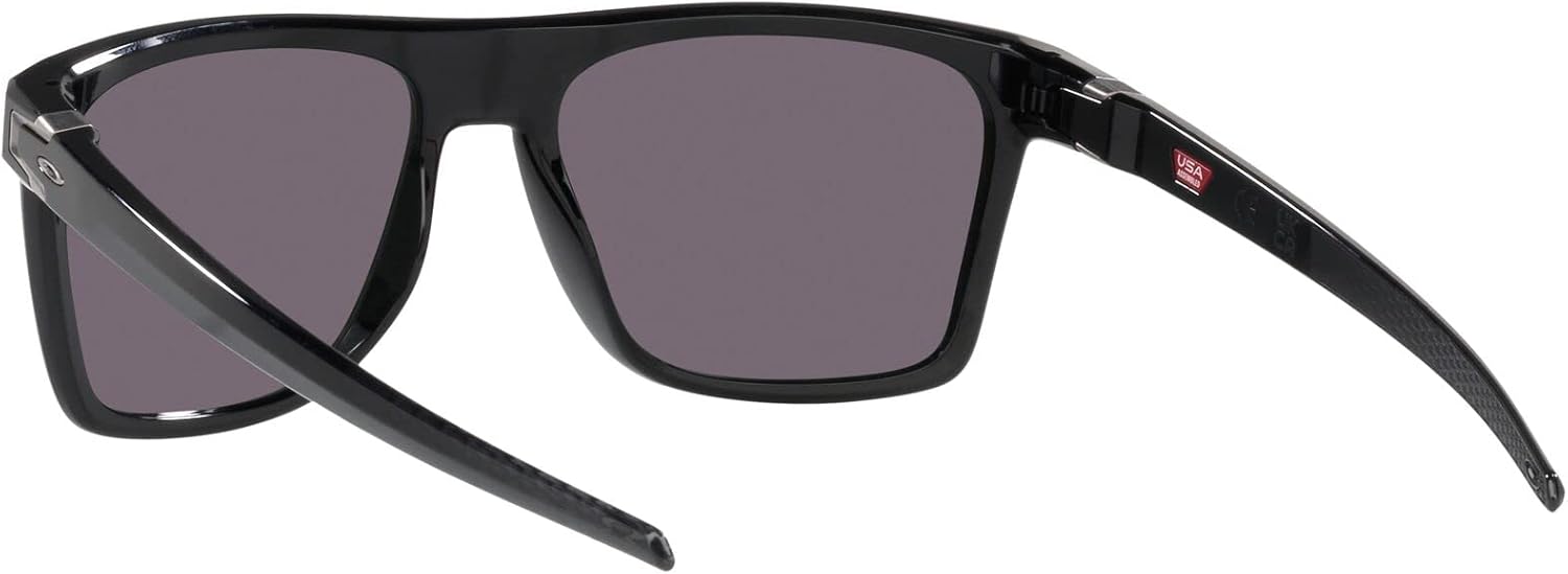Oakley mens Oo9100 Leffingwell Rectangular Sunglasses - Image 7