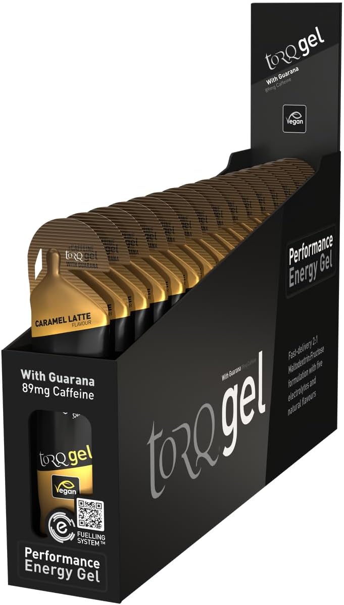 Energy Gel - Caramel Latte with Guarana - Box of 15