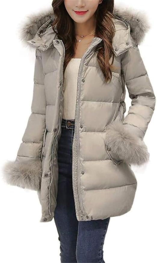 Amazon コート ダウンコート ダウンジャケット レディース ロング丈 軽量 暖かい エレガント カジュアル ａライン かわいい おしゃれ 無地 ファー付き ファー取り外し可能 ファーコート ショート 大人 秋 冬服 コート ジャケット 通販