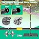 Rasenrechen Rasen Nivellierrechen Metall 182cm Golf Gartengras Surface Rasenwerkzeug Rakel für Rasen Rasenschieber Edelstahl Garten Hinterhof Rasen Flächenebner ( 25x76cm)