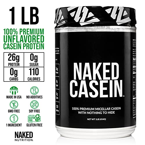 Naked Nutrition Naked Casein - 1Lb Micellar Casein Protein thumb #2