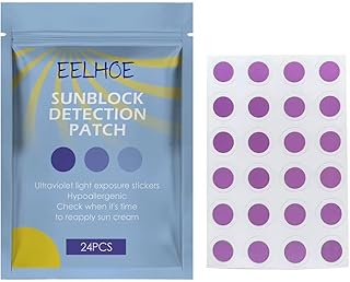 UV Protection Stickers(UV Protection Stickers) - Effective and Easy to Use - Fits Adults and Kids - Alert You When SPF Repositioning Needed! - Generic