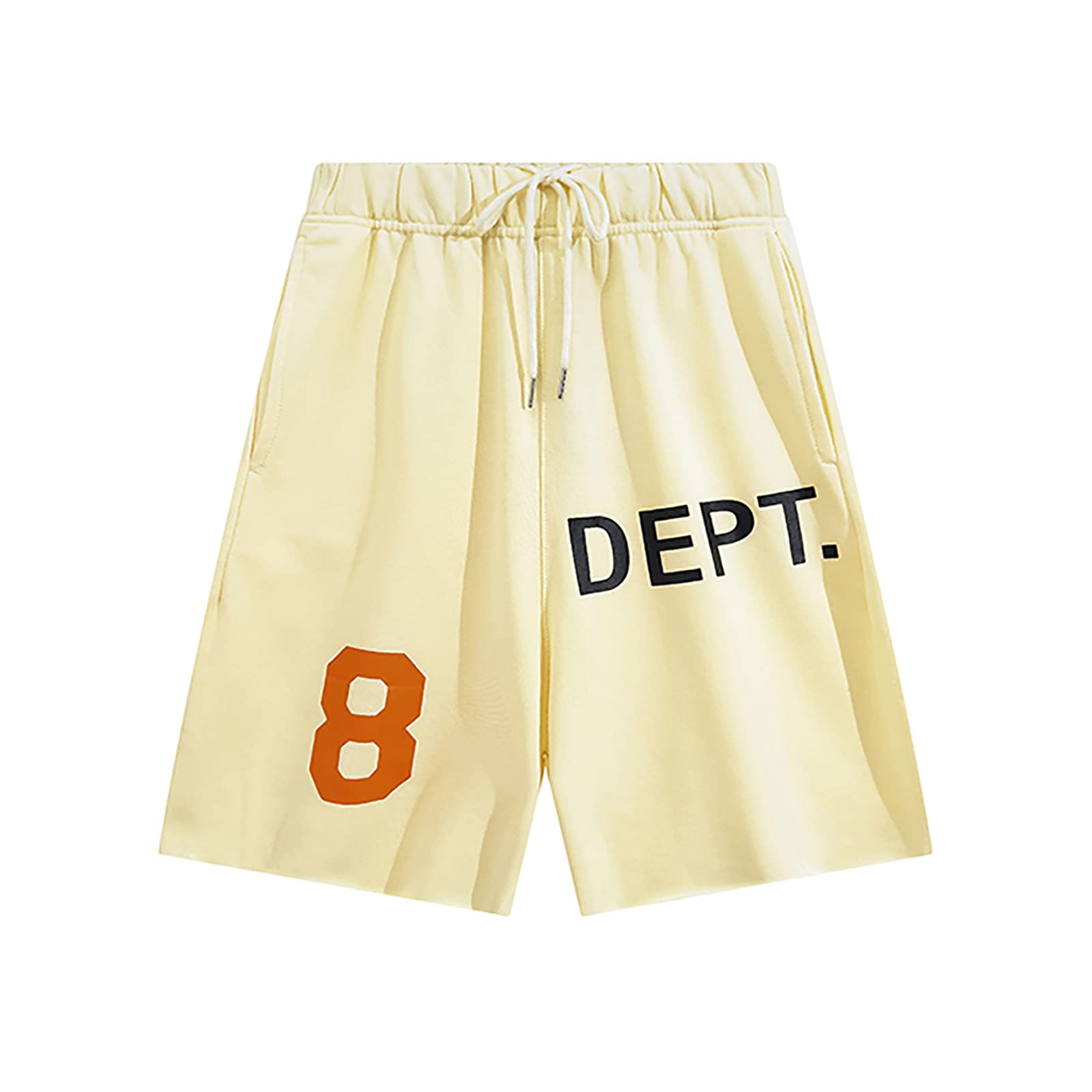 Men's Summer Gallery Dept Shorts Number 8 Letter DEPT Shorts Hip-hop Skateboarding Sweatpants Pants 