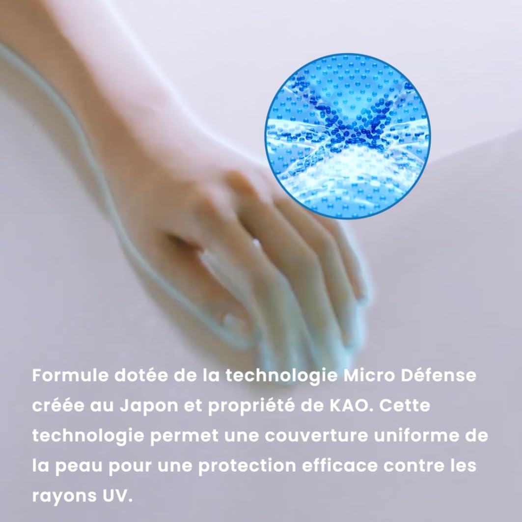 BIORÉ Aqua Rich UV FPS50 PA++++ - Haute Protection UV au Quotidien & Hydratation - Crème solaire visage - Acide hyaluronique - Texture non grasse et invisible - Tous types de peaux et carnations