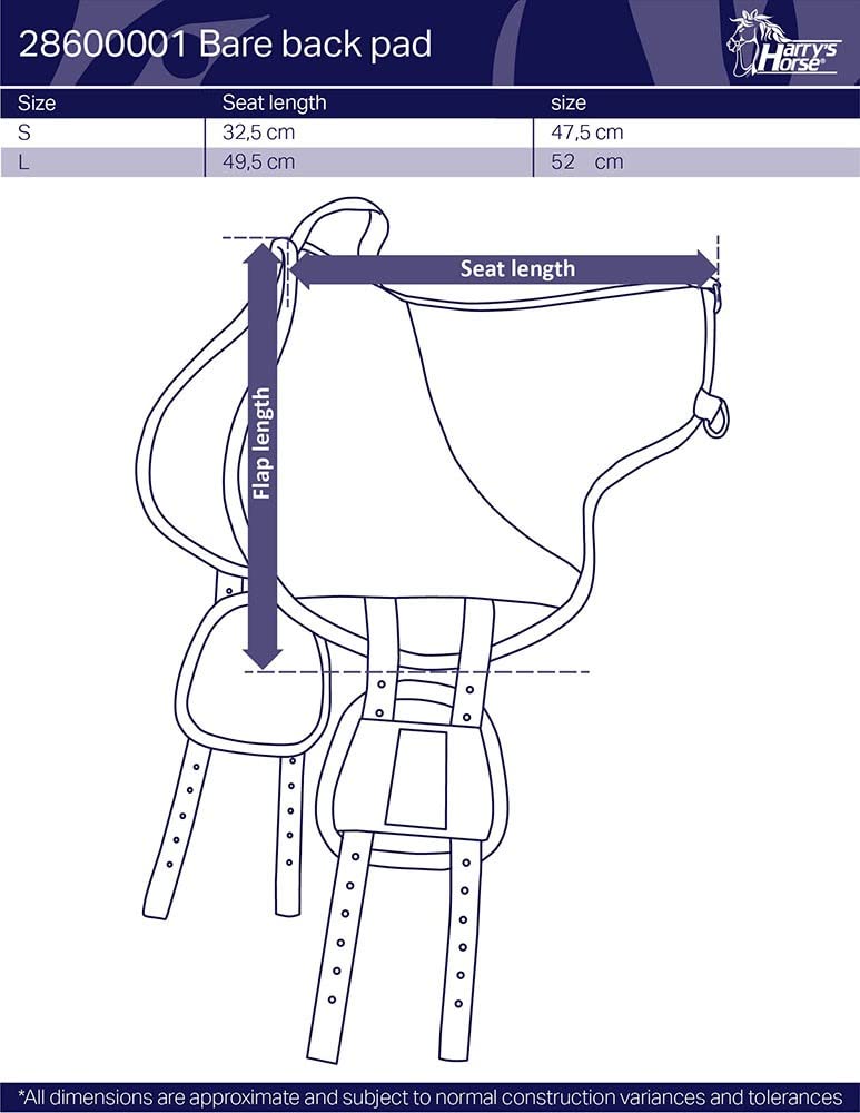 Harry's Horse Almohadilla Trasera Descubierta.