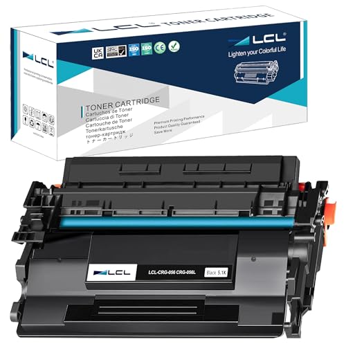 LCL 056L Toner Cartridge Replacement for Canon 056 056L Replacement for Canon i-SENSYS LBP325x MF542x MF543x MF552dw MF553dw (1 Black)