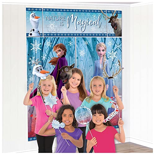 Amscan Disney Frozen 2 Ultimate Party Scene Setter (75" x 64") Wi...