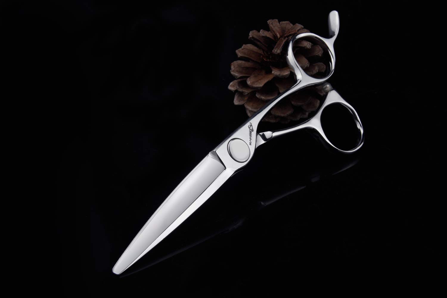 DYTWXG Forbici per Capelli Forbici da Taglio 6.0" Forbici da Parrucchiere Regolari in Acciaio Inossidabile per Taglio di Capelli da Parrucchiere Professionale (UnitCount:Scissors -5pcs)