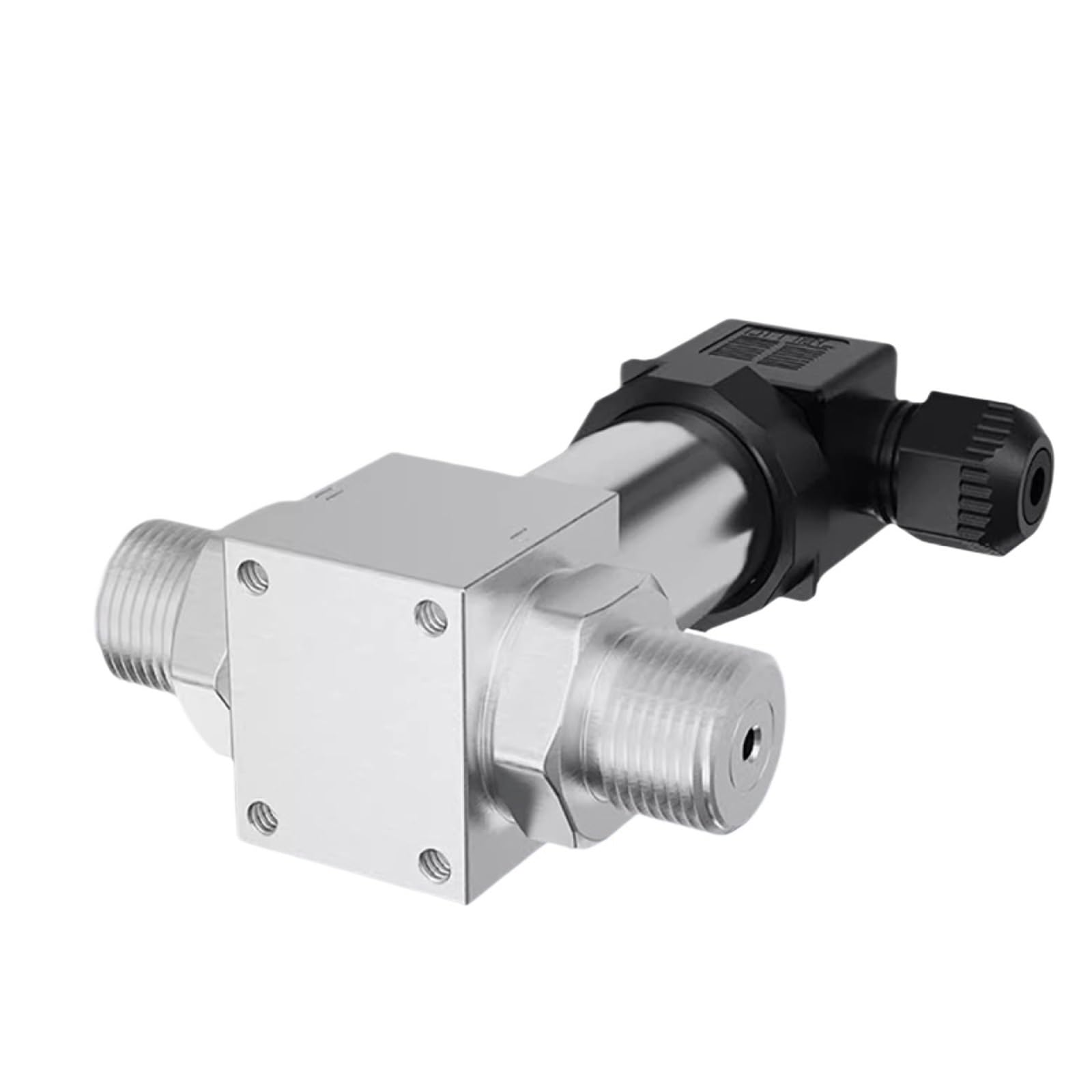 Sensor de presión diferencial industrial, salida 4-20 mA, acero inoxidable, IP65, alta precisión, for uso con líquidos y gases Alta precisión(0-3.5MPa)