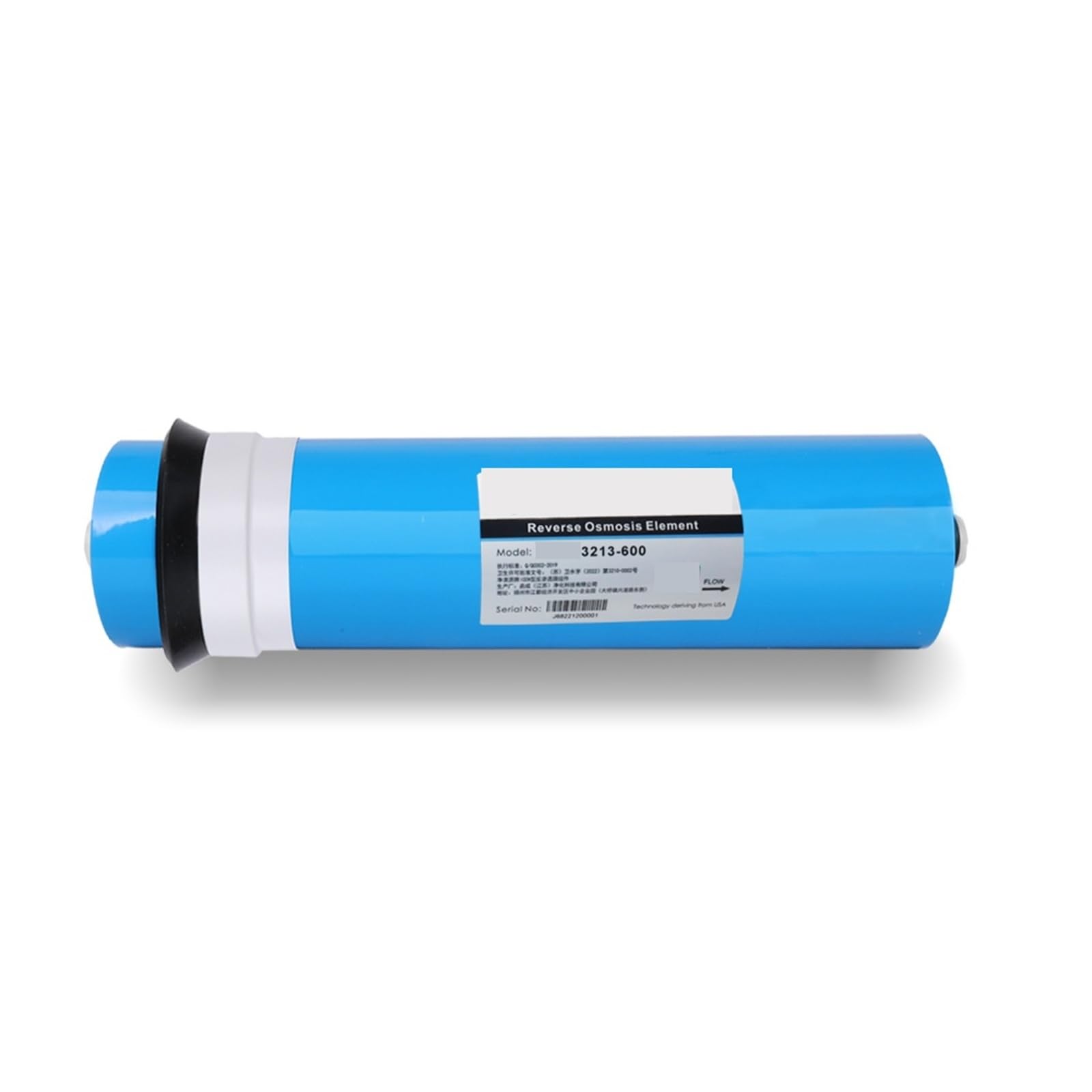 Membrana RO 3213-600 for macchina for acqua potabile diretta for uso domestico, membrana for osmosi inversa 600G, filtro di ricambio for purificatore d'acqua Con elevata velocità di filtrazione e flus