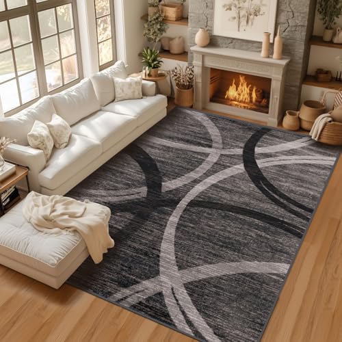 Geometric Abstract Rug 5x7