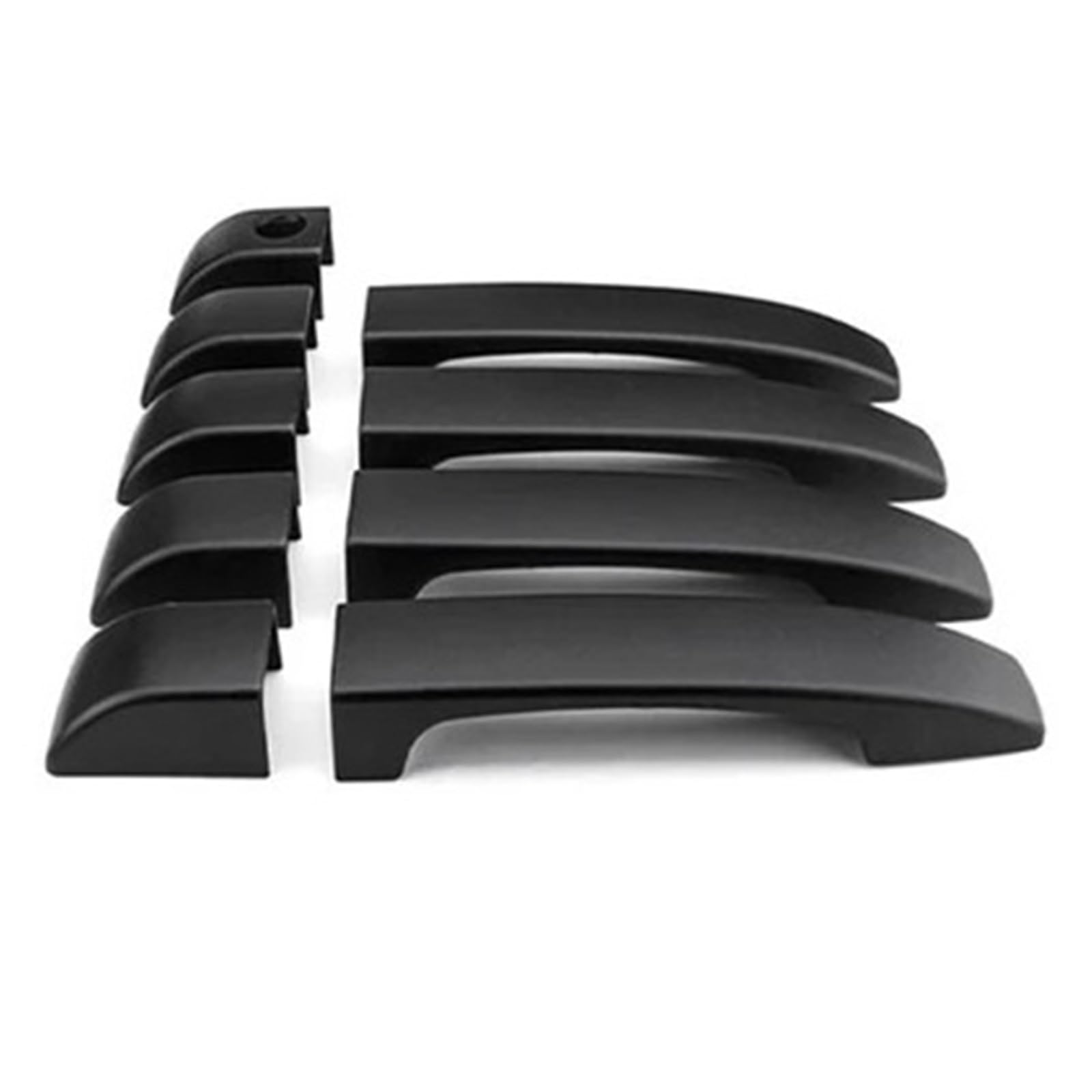 BQWYEDPL Car Door Handle Covers Exterior Door Handles Trim Fit for Land Fit for Rover Fit for Range L322 2002-2012 Car Door Latch Handle(Matt Black)