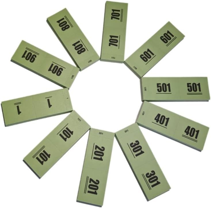 Ameisenkeks Números dobles VERDE Dígitos 1-1000 - 10 bloques