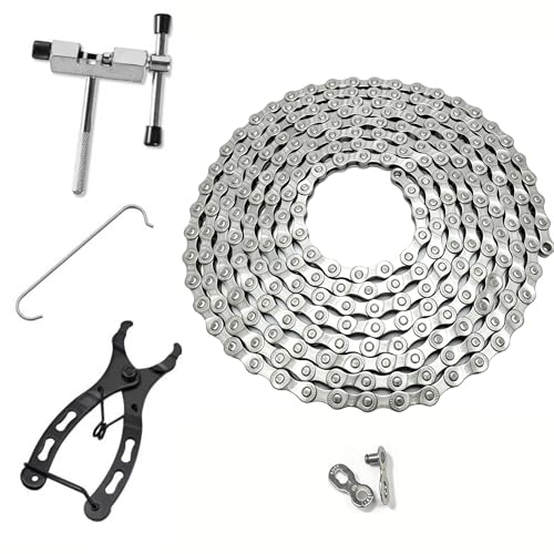 Bike Chain Kit, 6/7/8 Speed Chain Tool & Bicycle Chain