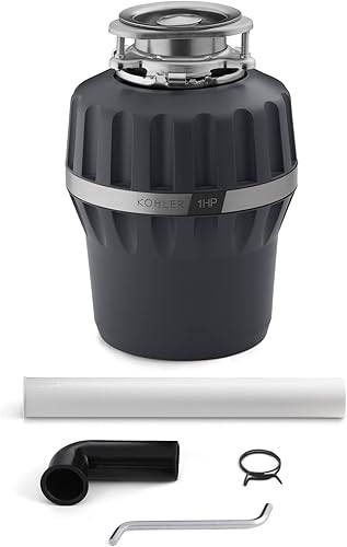 Miniatura 2 de Kohler 29358-CHR Reckon - Eliminación de basura de alimentación continua con reducción de sonido 1 HP carbón