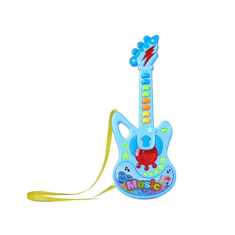 PLAY ME Electric Blue Toy Guitar for Kids – Interactive Musical Instrument with Lights and Sounds, Perfect for Early Learning and Fun (B0DFMQ4T8P) Amazon Price History, Amazon Price Tracker
