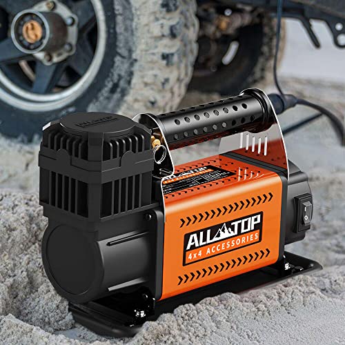 All-Top ATACR180L Air Compressor Kit, 12V Portable Inflator 7.06Cfm, Offroad Air Compressor For Truck ,Air Pump For Car Heavy Duty, Max 150Psi For Suv 4X4 Vehicle Rv Tire thumb #6