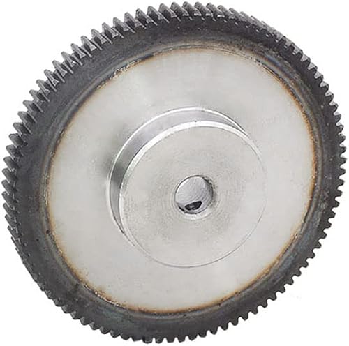 Miniatura 7 de Alta precisión 1 Mod 30T Engranaje recto 45 # Acero Engranaje de piñón de servicio pesado 0.250 in Diámetro con paso x 1 pieza (orificio 0.250 in