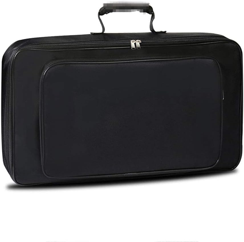 Tzong 23.6” x 12.9” x 3.9” Black Guitar Carrying Bag, Self Adhesive Hook