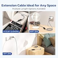 RUXELY USB A Stecker auf Buchse VerlängerungKabel mit Ein-/Ausschalter 1M – Ansicht 5
